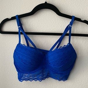 PINK Front Strap Bralette